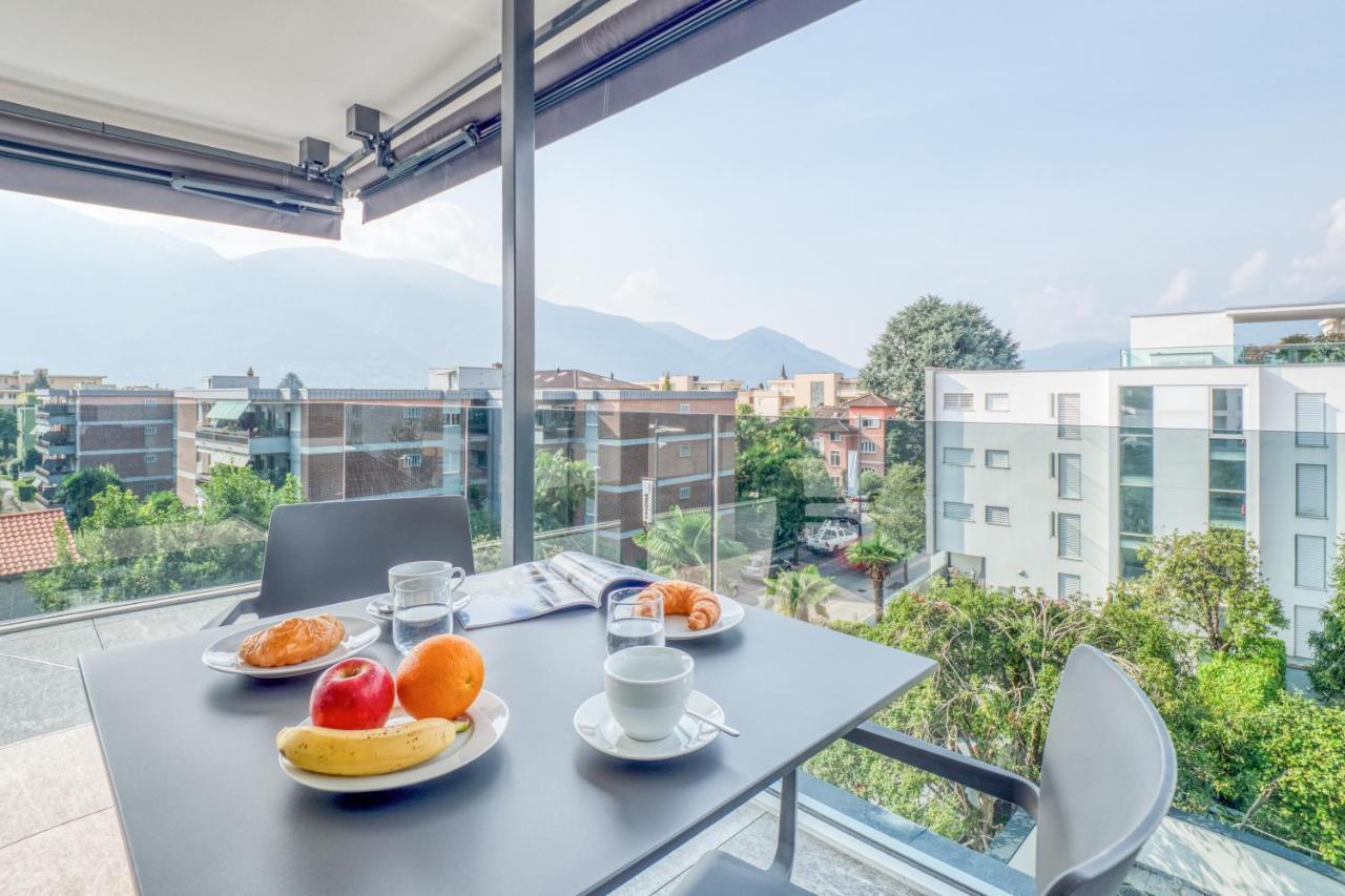 Sasso Boretto, Luxury Holiday Apartments Ascona Exteriör bild