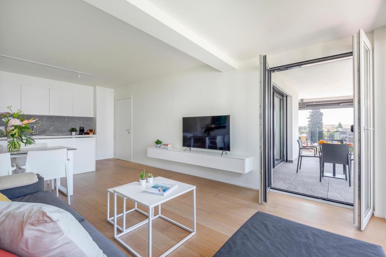 Sasso Boretto, Luxury Holiday Apartments Ascona Exteriör bild