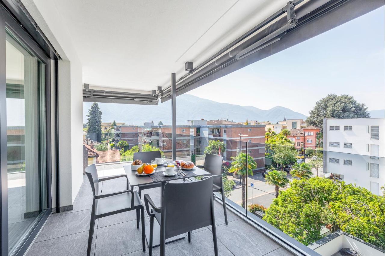Sasso Boretto, Luxury Holiday Apartments Ascona Exteriör bild
