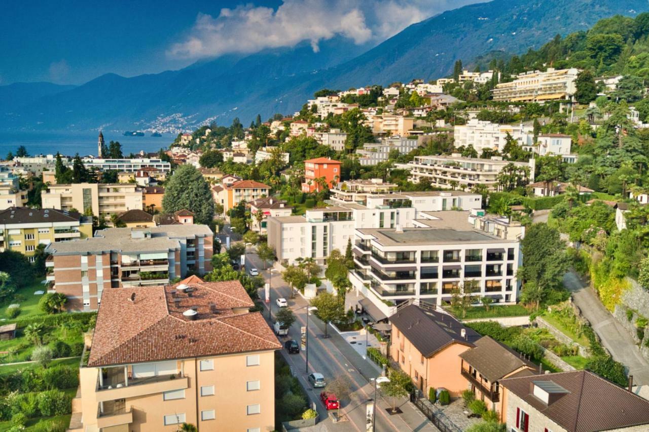 Sasso Boretto, Luxury Holiday Apartments Ascona Exteriör bild